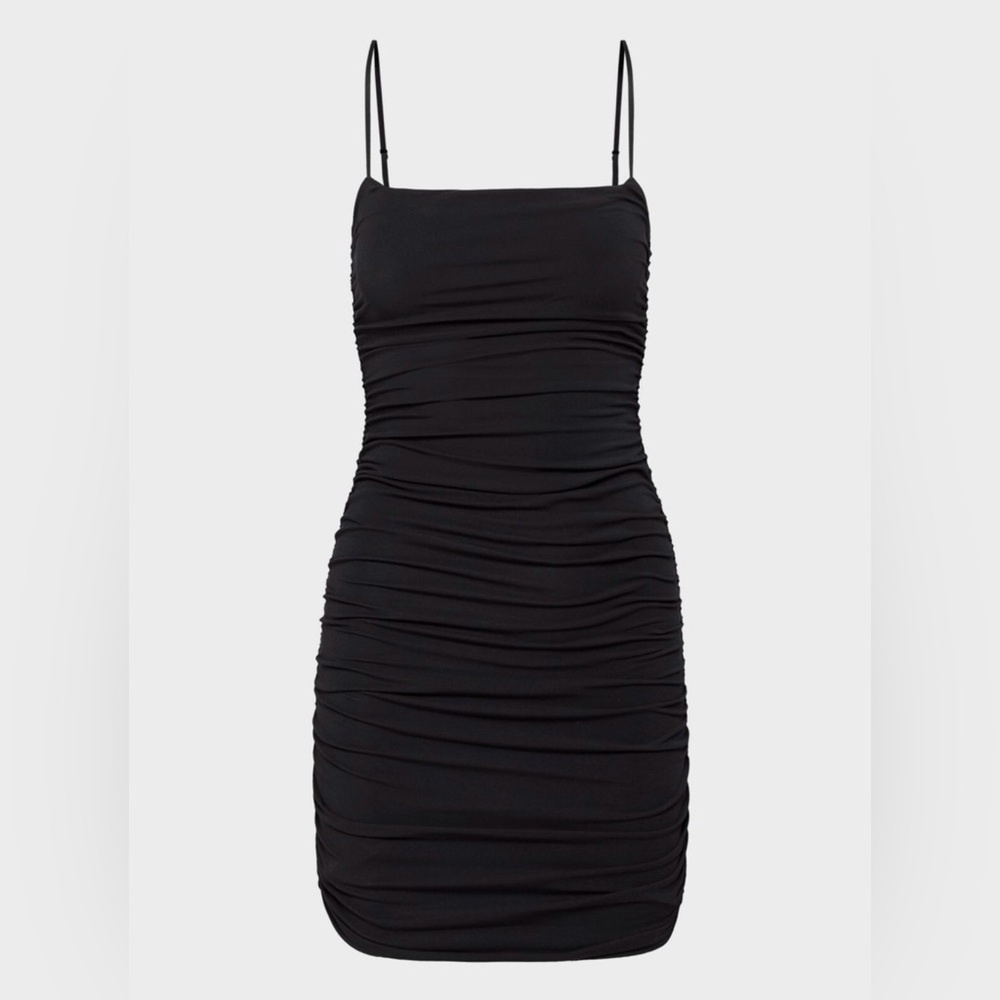 Babaton Contour Ruched Mini Dress